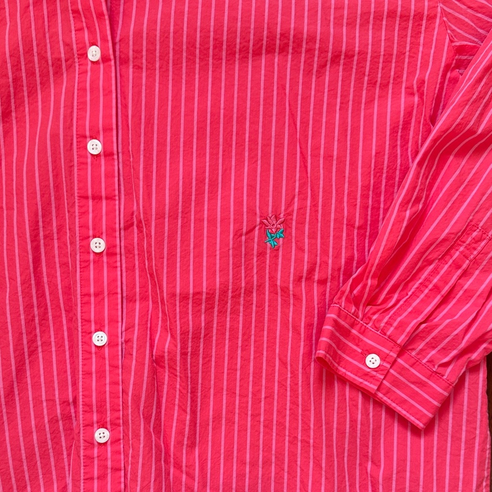 Universal Thread | Oversized Striped Button-Down … - image 4